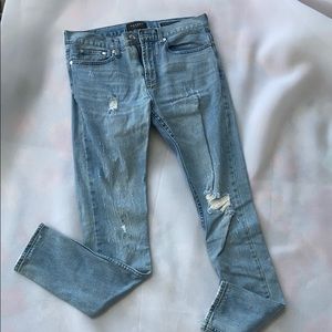 Pacsun comfort stretch stacked skinny jeans